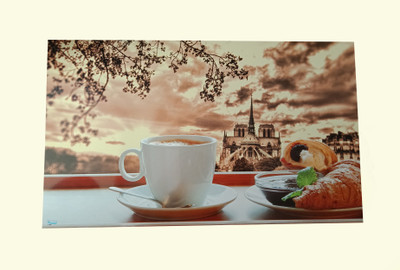 Welhouse India Rectangular Pack of 1 Table Placemat(Multicolor, Plastic)
