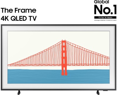 SAMSUNG The Frame 2021 Series 125 cm (50 inch) QLED Ultra HD (4K) Smart TV(QA50LS03AAKLXL)