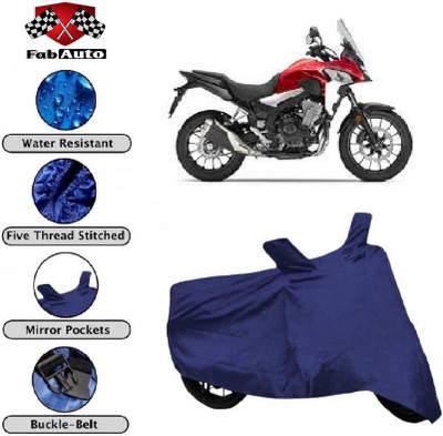 THE REAL ARV Waterproof Two Wheeler Cover for Honda(CB 500, Blue)