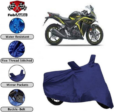 THE REAL ARV Waterproof Two Wheeler Cover for Honda(CBR 250R, Blue)