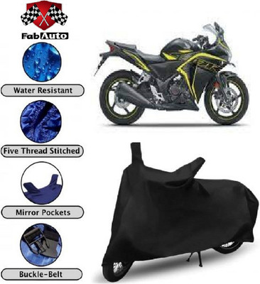 APNEK Waterproof Two Wheeler Cover for Honda(CBR 250R, Black)