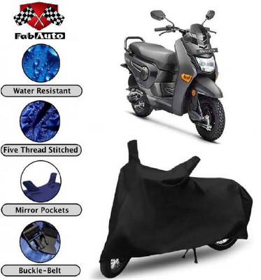 THE REAL ARV Waterproof Two Wheeler Cover for Honda(Cliq, Black)