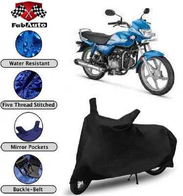 APNEK Waterproof Two Wheeler Cover for Hero(CD deluxe, Black)