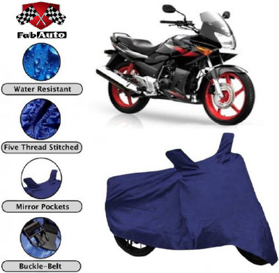 THE REAL ARV Waterproof Two Wheeler Cover for Hero(CBZ, Blue)