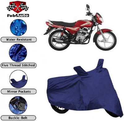 THE REAL ARV Waterproof Two Wheeler Cover for Bajaj(CT100, Blue)