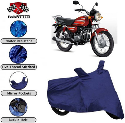 THE REAL ARV Waterproof Two Wheeler Cover for Hero(CD Dawn, Blue)