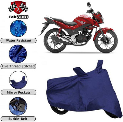 THE REAL ARV Waterproof Two Wheeler Cover for Honda(CBF150, Blue)