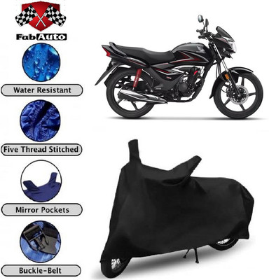 THE REAL ARV Waterproof Two Wheeler Cover for Honda(CB Shine, Black)