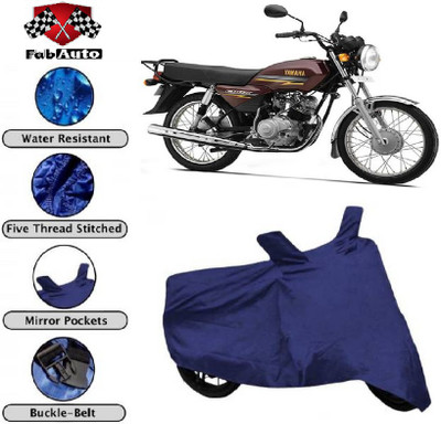 THE REAL ARV Waterproof Two Wheeler Cover for Yamaha(Crux, Blue)