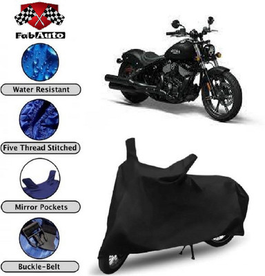 APNEK Waterproof Two Wheeler Cover for Indian(Chief Dark Horse, Black)