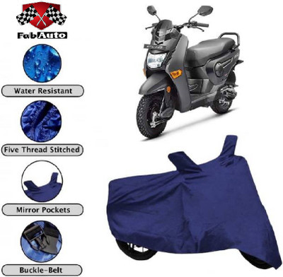 THE REAL ARV Waterproof Two Wheeler Cover for Honda(Cliq, Blue)