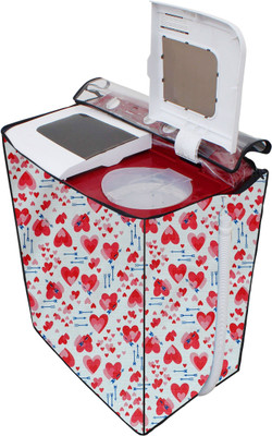 AAVYA UNIQUE FASHION Semi-Automatic Washing Machine  Cover(Width: 86.36 cm, Multicolor)
