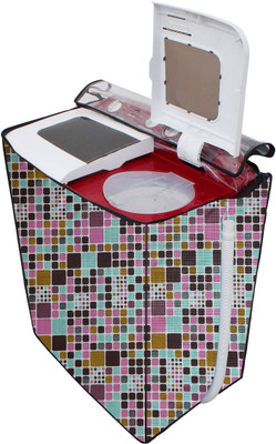 AAVYA UNIQUE FASHION Semi-Automatic Washing Machine  Cover(Width: 86.36 cm, Multicolor)