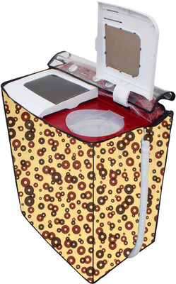 AAVYA UNIQUE FASHION Semi-Automatic Washing Machine  Cover(Width: 86.36 cm, Multicolor)