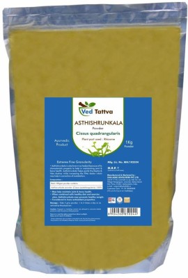 Ved Tattva Asthishrunkala powder - 1 kg | Cissus quadrangularis (Pack of 2)(Pack of 2)