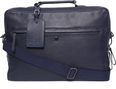 Tom Lang London TLLB-001-4 Laptop Sleeve/Cover(Dark Blue, 11 inch)