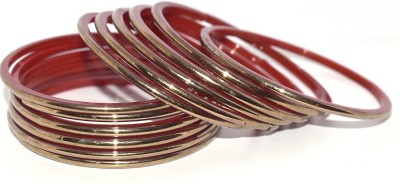 Dreamy Designs Glass Bangle Set(Pack of 12)