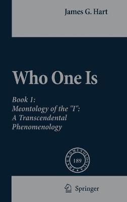 Who One Is(English, Hardcover, Hart J.G.)