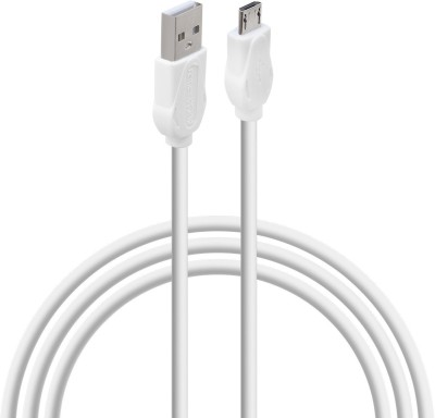 Malhotra enterprises Micro USB Cable 2.4 A 1 m 2.4A Fast Charge(Compatible with Honor Holly 4, Honor Holly 4 Plus, HTC Desire, White, One Cable)
