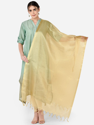 DUPATTA BAZAAR Silk Blend Solid Women Dupatta