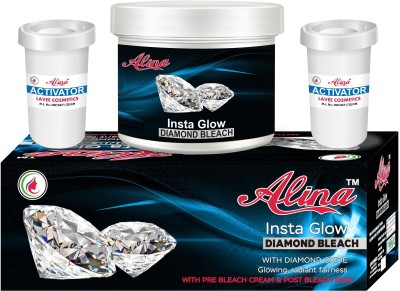 Ultima glow best Diamond Bleach pack 250.4 g Super Gold Facial Kit, Diamond Bleach cream Bleach For Women & Men(250.4 g)
