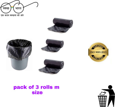 Vruta MGK-03 TRASH BIN BAGS Medium 12 L Garbage Bag  Pack Of 90(90Bag )