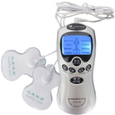 Saturn Retail Health Herald Digital Therapy Machine Body Massager(Silver)