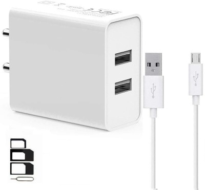Shopnet Wall Charger Accessory Combo for Asus Zenfone Max ZC550KL(White)