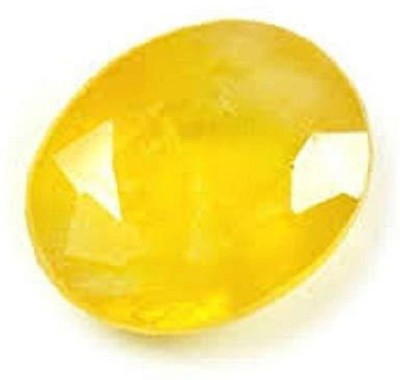 Gems Jewels Online Gems Jewels Online Loose 8.25 Carat Certified Natural Ceylon Sri Lanka Yellow Sapphire – Pukjraj Stone Sapphire Stone