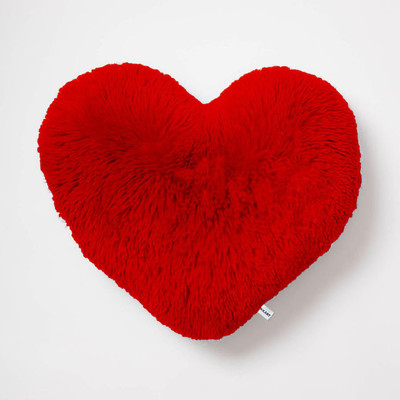 Catchyx Cart Microfibre Solid Cushion Pack of 1(Red)