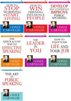 How To Stop Worrying & Start Living+How To Win Friends & Influence People+Develop Self-Confidence, Improve Public Speaking+The Quick And Easy Way To Effective Speaking+The Leader In You+How To Enjoy Your Life And Your Job+The Art Of Public Speaking(Paperback, Dale Carnegie)
