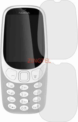 ZINGTEL Impossible Screen Guard for NOKIA 3310 DS (Flexible Shatterproof)(Pack of 1)