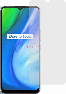 TELTREK Impossible Screen Guard for REALME V3 (Flexible Shatterproof)(Pack of 1)