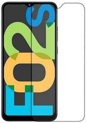 SRT Tempered Glass Guard for Samsung Galaxy F02s(Pack of 1)