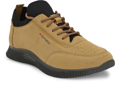 ALLEVIATER Casuals For Men(Beige , 8)