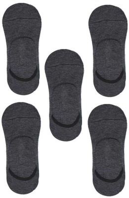 FeetMotion Men Solid Low Cut(Pack of 5)
