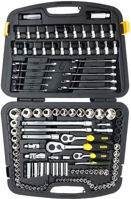 STANLEY STANLEY 91-931-12 120PC MASTER TOOL SET Socket Set(Pack of 1)