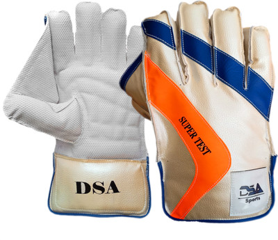 D.S.A SPORTS SPUER TEST Wicket Keeping Gloves(Multicolor)