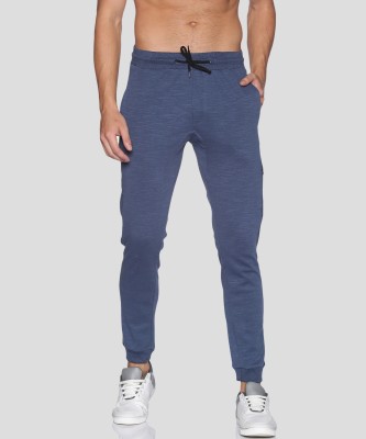 CAMPUS SUTRA Self Design Men Blue Track Pants