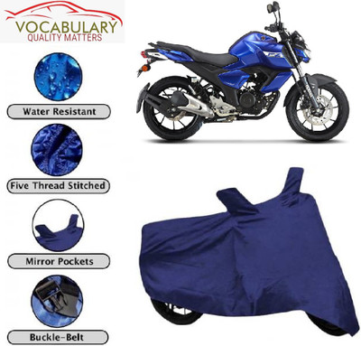 MEGA MARTZZ Waterproof Two Wheeler Cover for Yamaha(FZ S V3.0 FI, Blue)