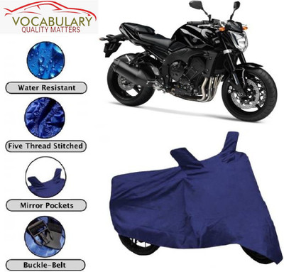 MEGA MARTZZ Waterproof Two Wheeler Cover for Yamaha(FZ1, Blue)