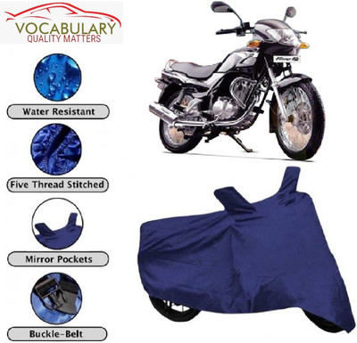 MEGA MARTZZ Waterproof Two Wheeler Cover for TVS(Fiero F2, Blue)