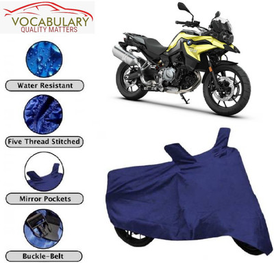 MEGA MARTZZ Waterproof Two Wheeler Cover for BMW(F 750 GS, Blue)