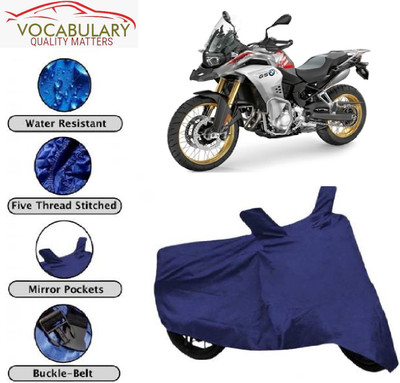 MEGA MARTZZ Waterproof Two Wheeler Cover for BMW(F 850 GS, Blue)