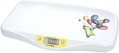 Rossmax Balance Personal Digital Body Weight Machine For Babies 20 Kg Capacity Weighing Scale(White)