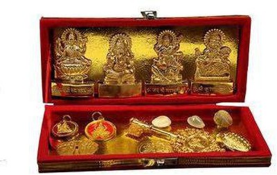 SHRI ASTHA VINAYAK Shri Kuber Bhandari Dhan Laxmi Yantra Brass Yantra