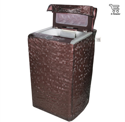 E-Retailer Top Loading Washing Machine  Cover(Width: 59 cm, Brown)