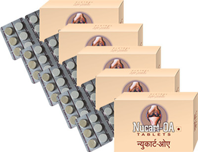Gufic Nucart-OA Tablets Each Pack 24(Pack of 5, 120 Tablets)