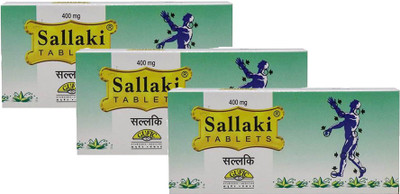 Gufic Sallaki 400mg(Pack of 3, 30 Tablets)