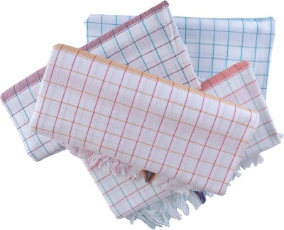 G Fabrics Cotton 300 GSM Bath, Face, Hand, Sport Towel Set(Pack of 4)